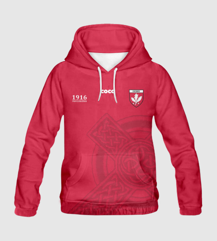 County Derry 1916 Proclamation Hoodie - Kids