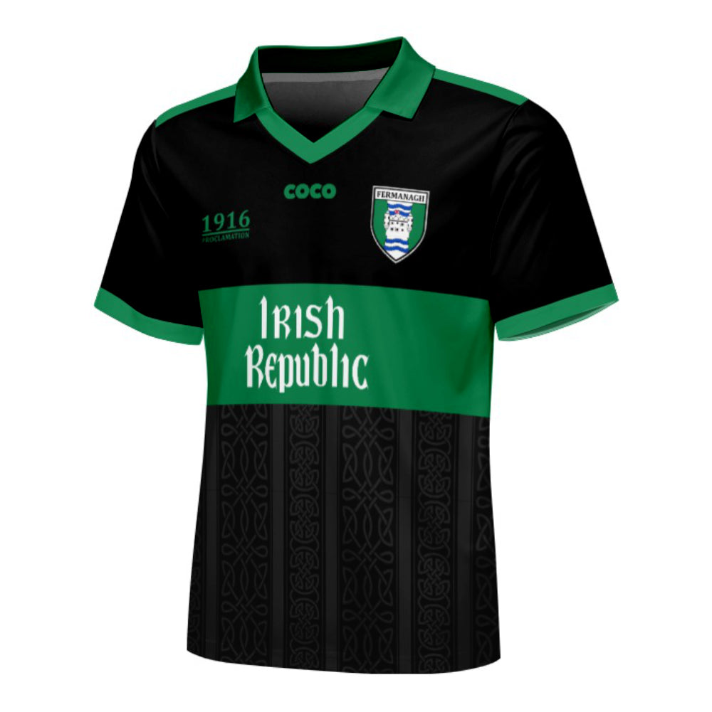 County Fermanagh Irish Republic Jersey - Kids Age 9-10
