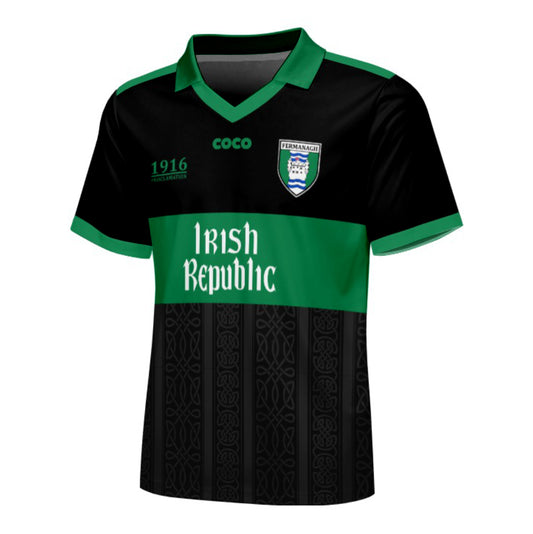 County Fermanagh Irish Republic Jersey - Kids Age 9-10