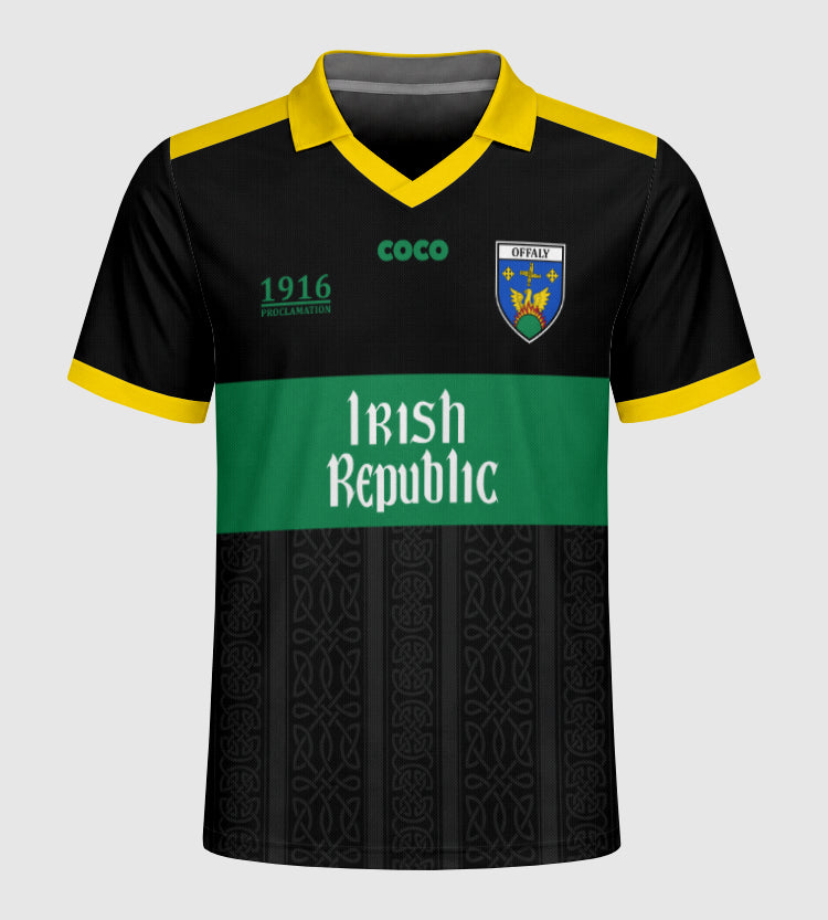 County Offaly Irish Republic Jersey - Kids