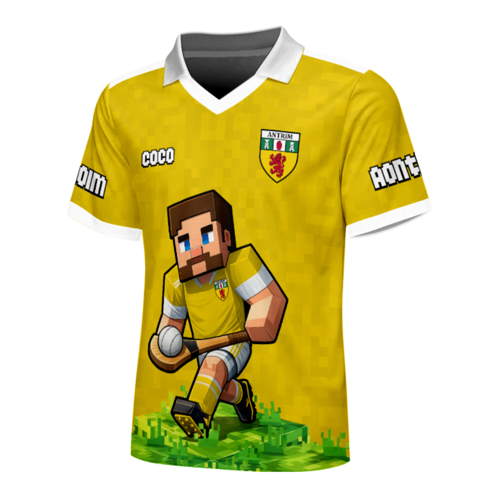 County Antrim Little Legends Jersey - Kids Hurling