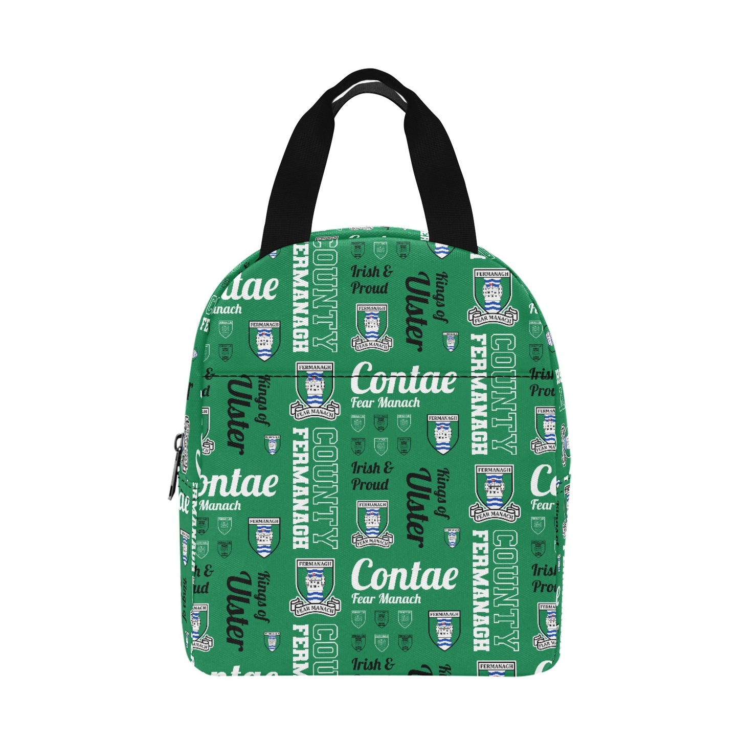 County Fermanagh Repeat Print Lunch Bag