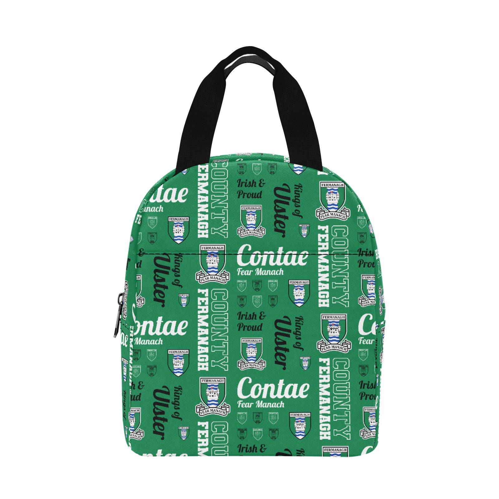County Fermanagh Repeat Print Lunch Bag