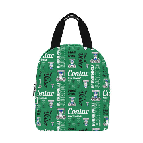 County Fermanagh Repeat Print Lunch Bag