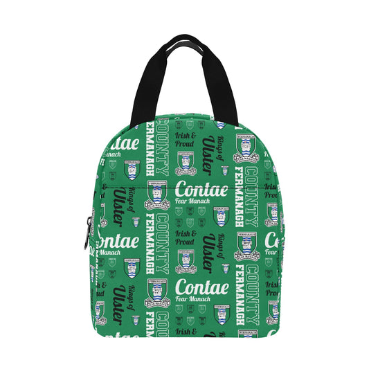 County Fermanagh Repeat Print Lunch Bag