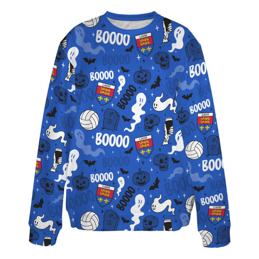 County Laois Ghostly Halloween Sweater