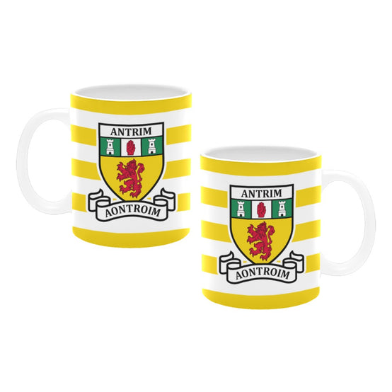 County Antrim Retro Stripes Mug