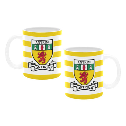 County Antrim Retro Stripes Mug