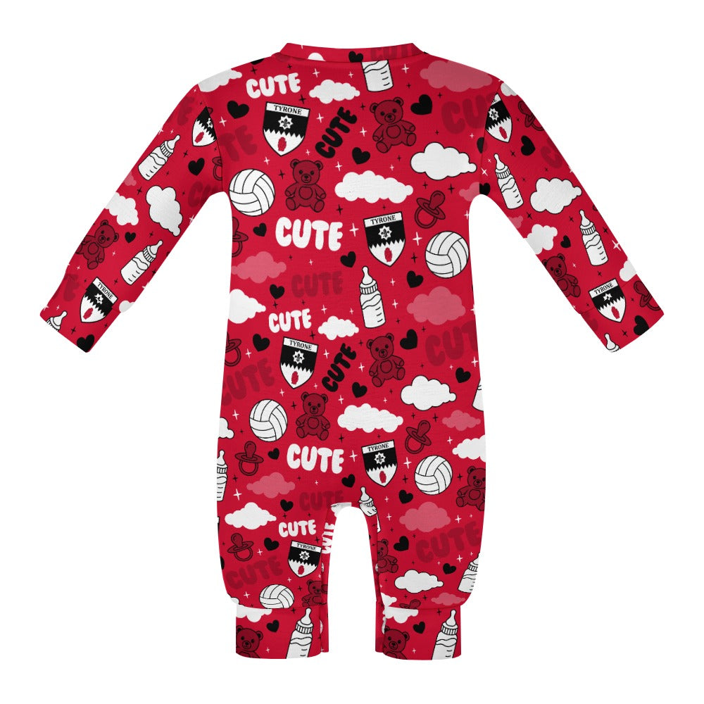 County Tyrone Cute Baby Sleepsuit
