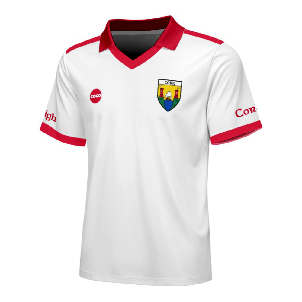 County Cork Retro Jersey Away - Kids Age 9-10