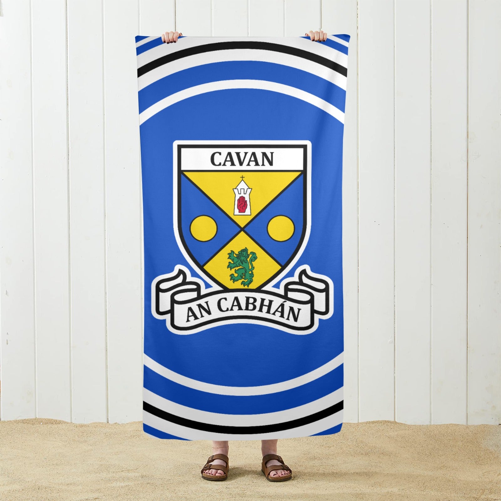 County Cavan Pulse Beach Towel