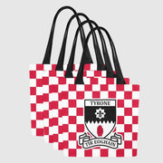 County Tyrone Chequered Canvas Tote Bag Set