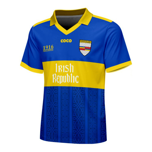 County Tipperary Irish Republic Jersey - Kids White