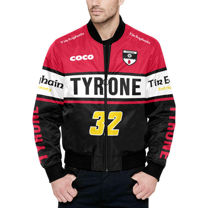 County Tyrone Vintage Quilted Bomber Jacket