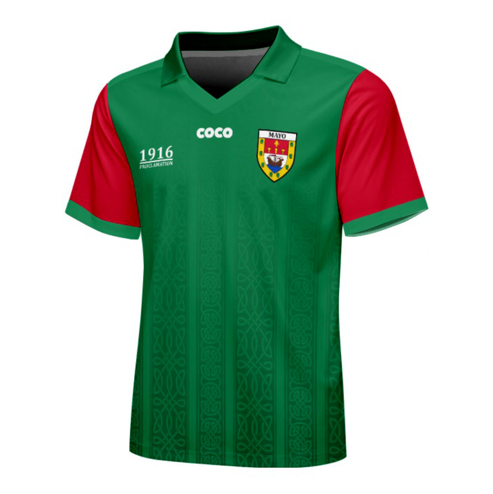 County Mayo 1916 Proclamation Jersey - Kids Age 9-10