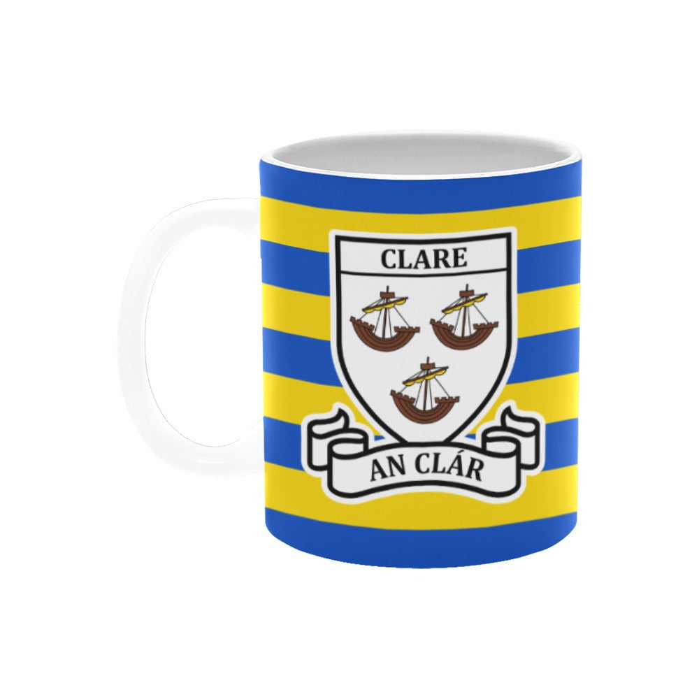 County Clare Retro Stripes Mug