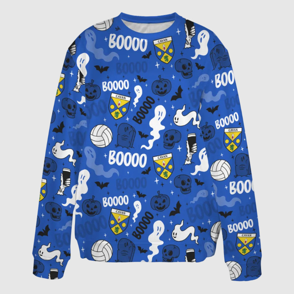 County Cavan Ghostly Halloween Sweater