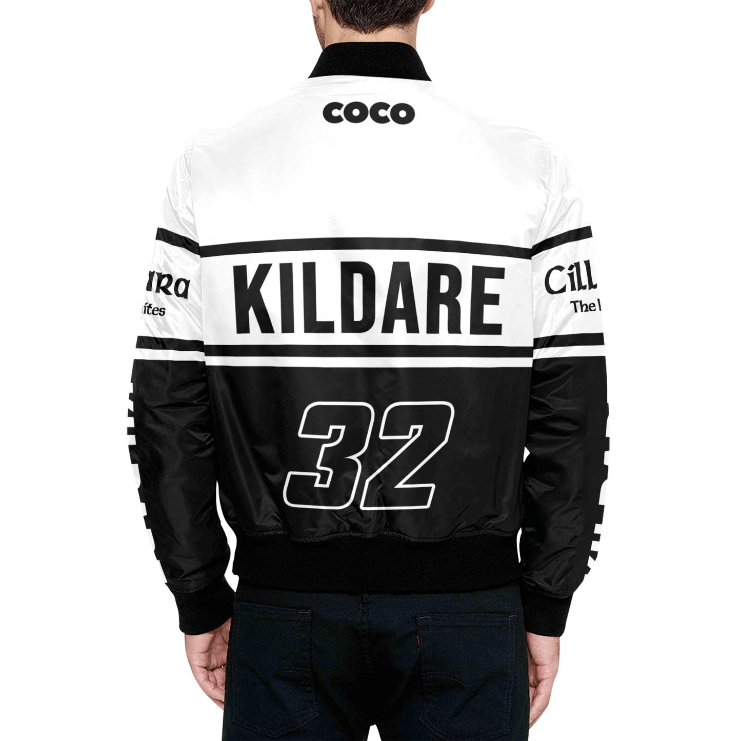 County Kildare Vintage Quilted Bomber Jacket