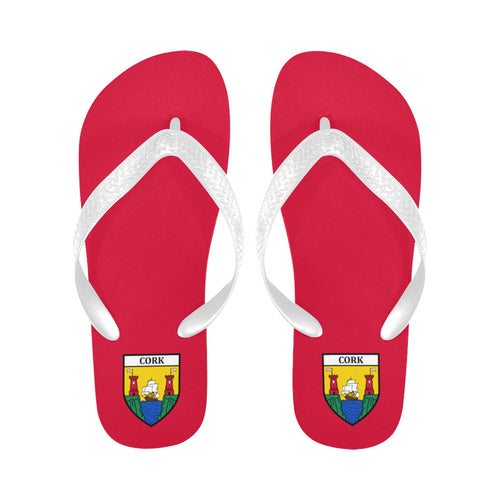 County Cork Classic Crest Flip Flops