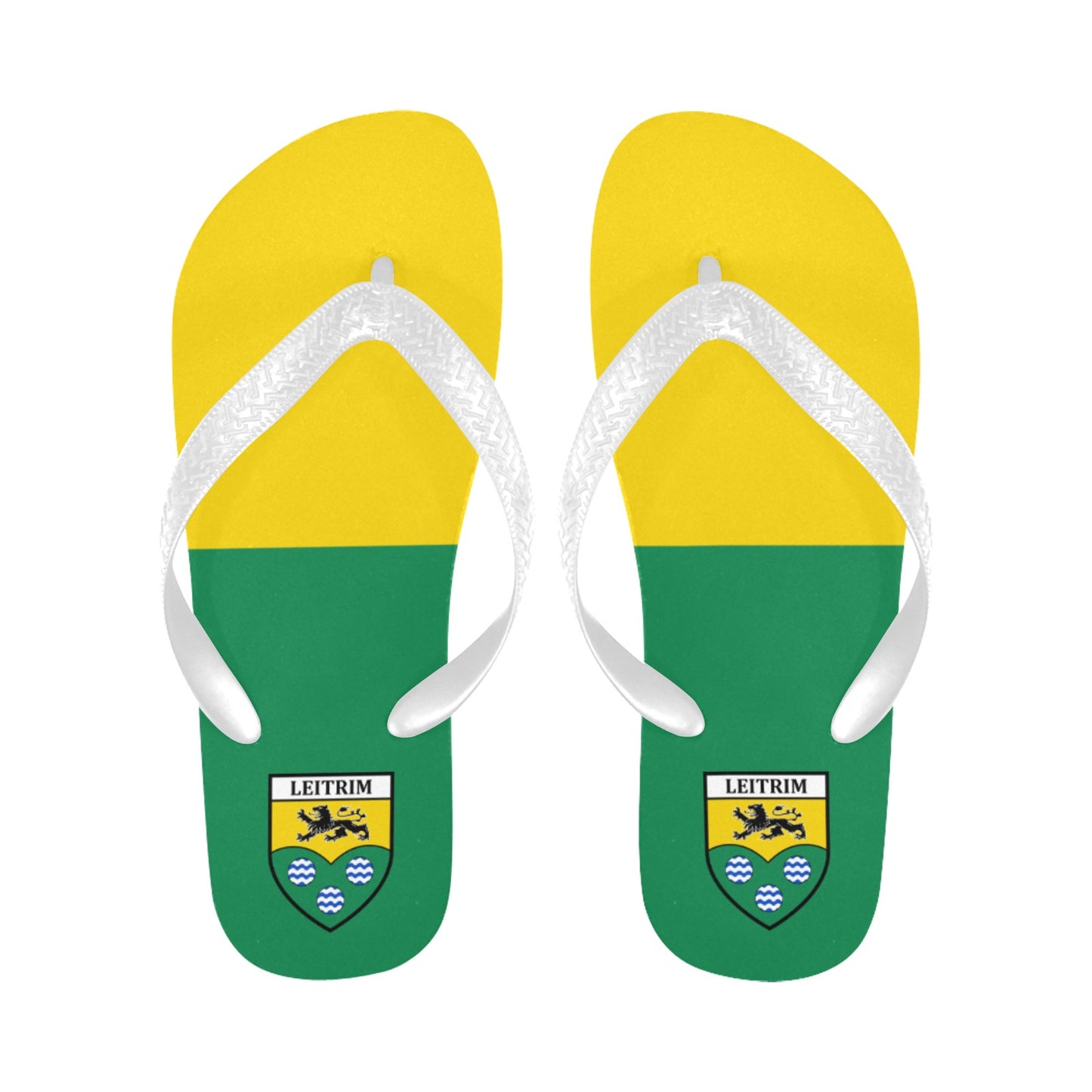 County Leitrim Classic Crest Flip Flops