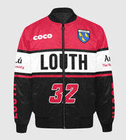County Louth Vintage Quilted Bomber Jacket