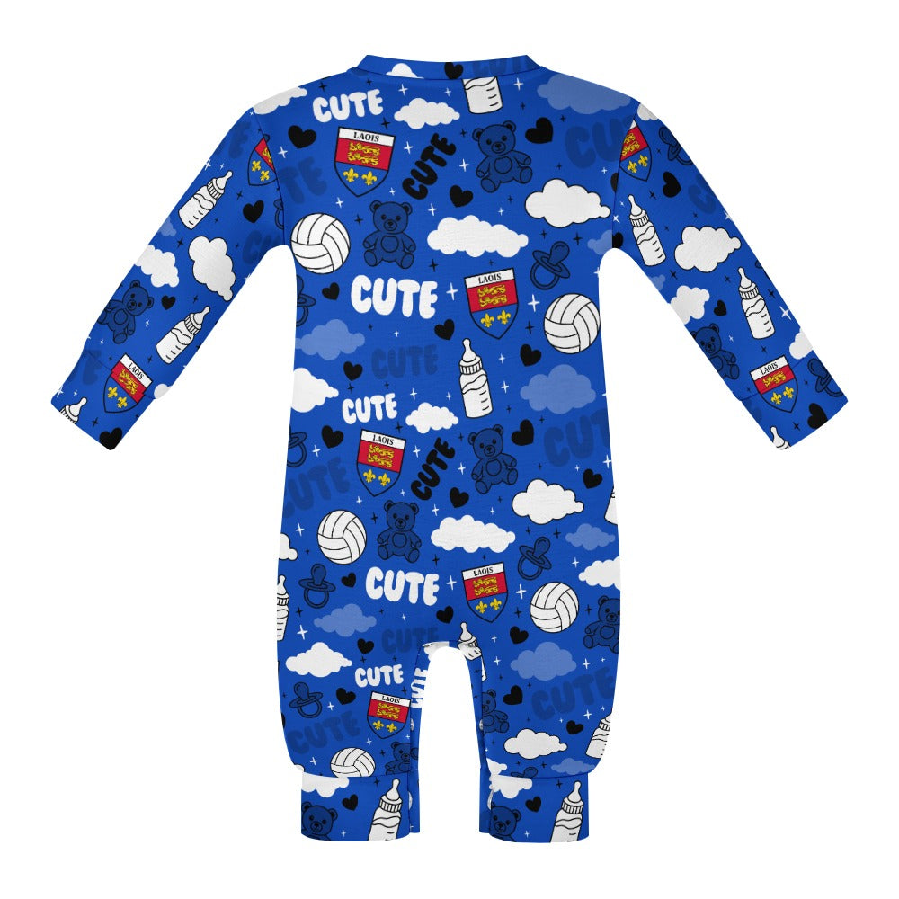 County Laois Cute Baby Sleepsuit