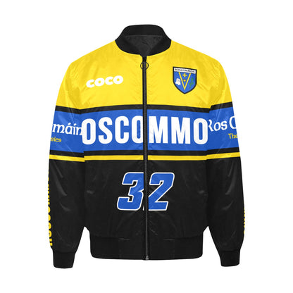 County Roscommon Vintage Quilted Bomber Jacket 5XL