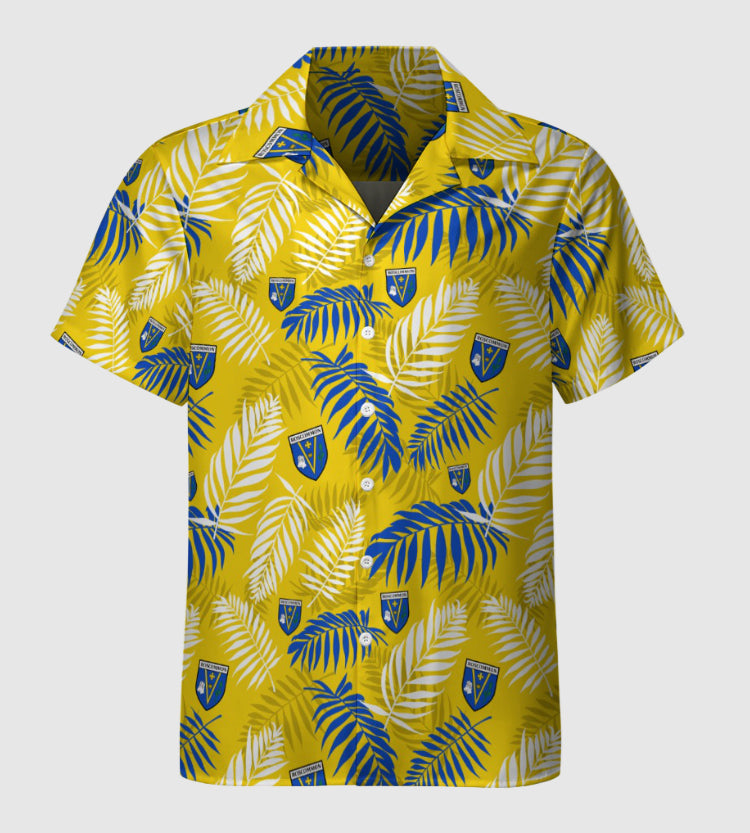 County Roscommon Hawaiian Button Up Shirt - Kids