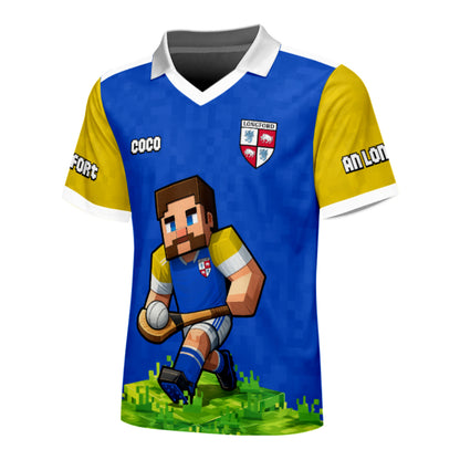 County Longford Little Legends Jersey - Kids Hurling