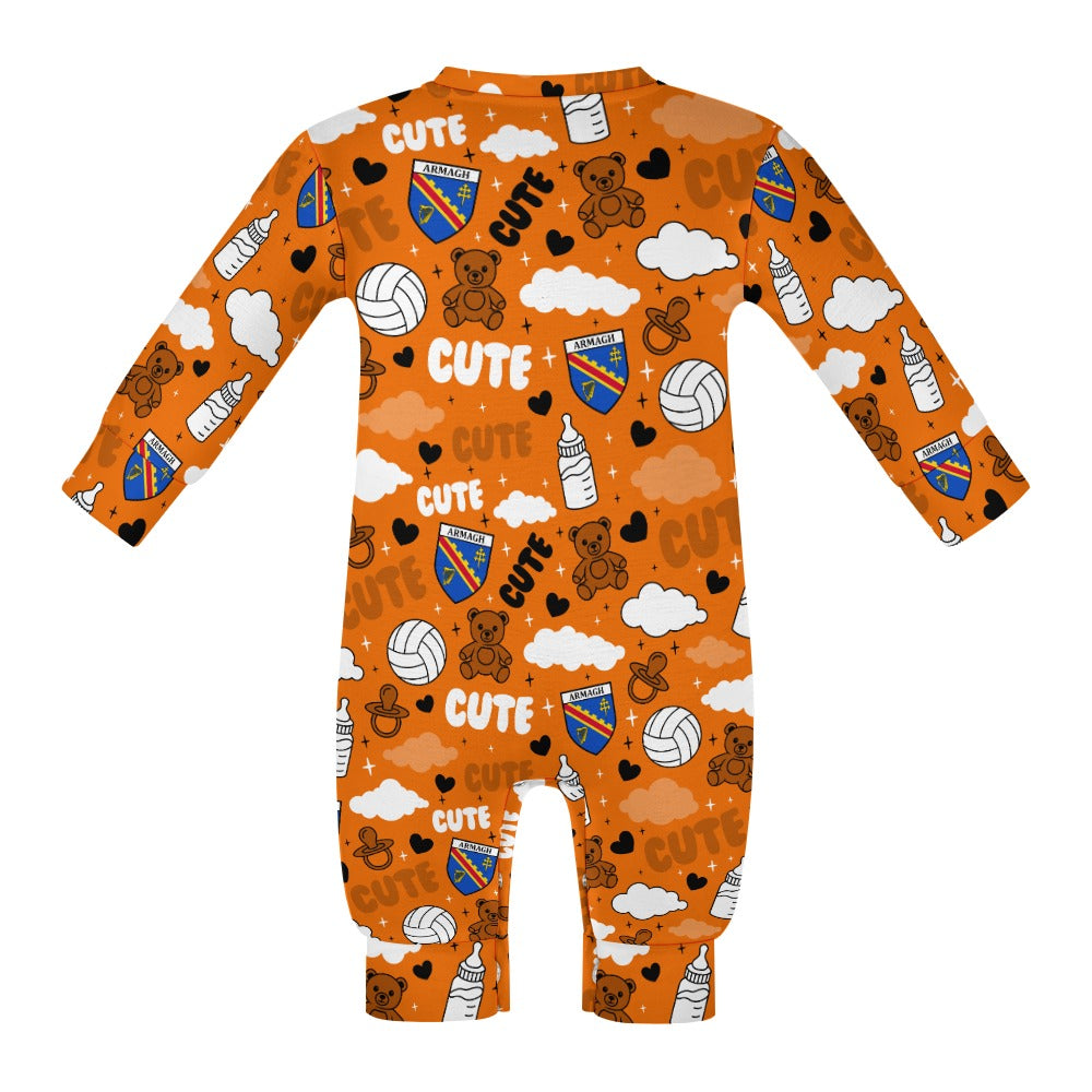 County Armagh Cute Baby Sleepsuit