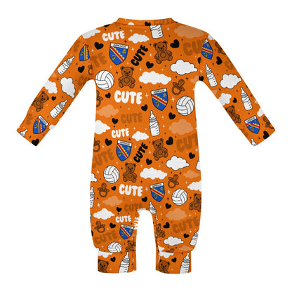 County Armagh Cute Baby Sleepsuit
