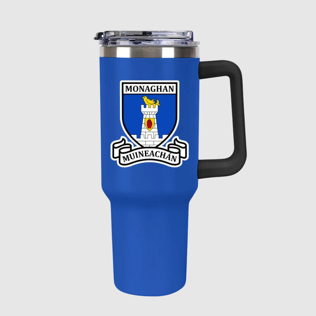 County Monaghan Classic Crest 40oz Travel Mug