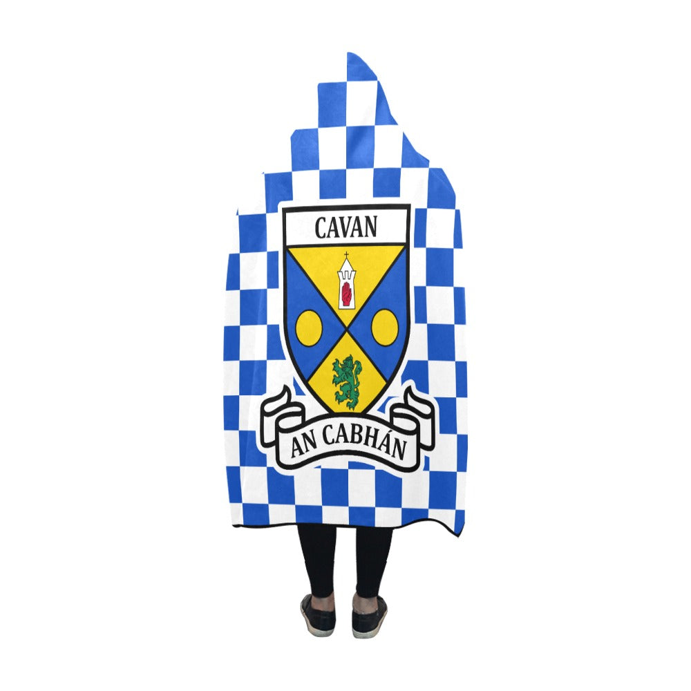 County Cavan Premium Chequered Hooded Blanket