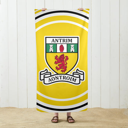 County Antrim Pulse Beach Towel