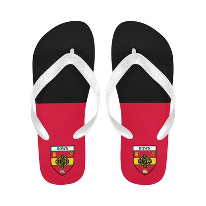 County Down Classic Crest Flip Flops