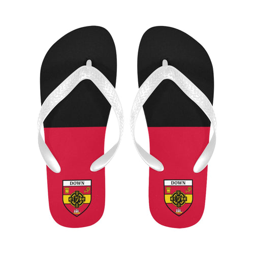 County Down Classic Crest Flip Flops