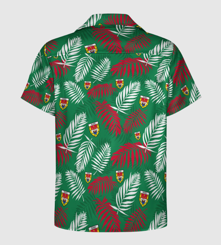 County Mayo Hawaiian Button Up Shirt - Kids