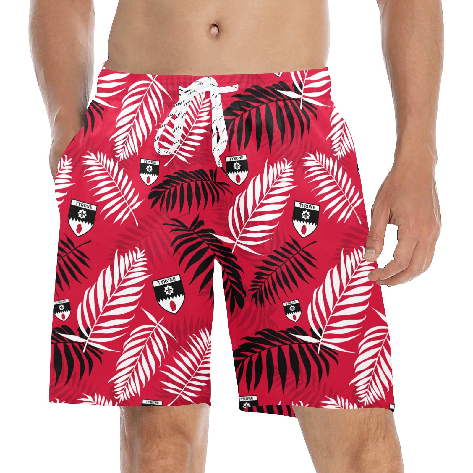 County Tyrone Hawaiian Beach Shorts