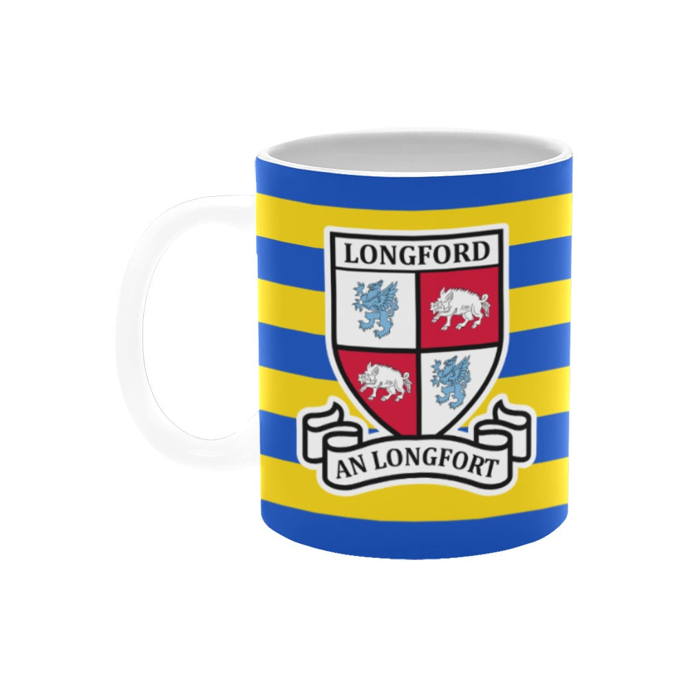 County Longford Retro Stripes Mug