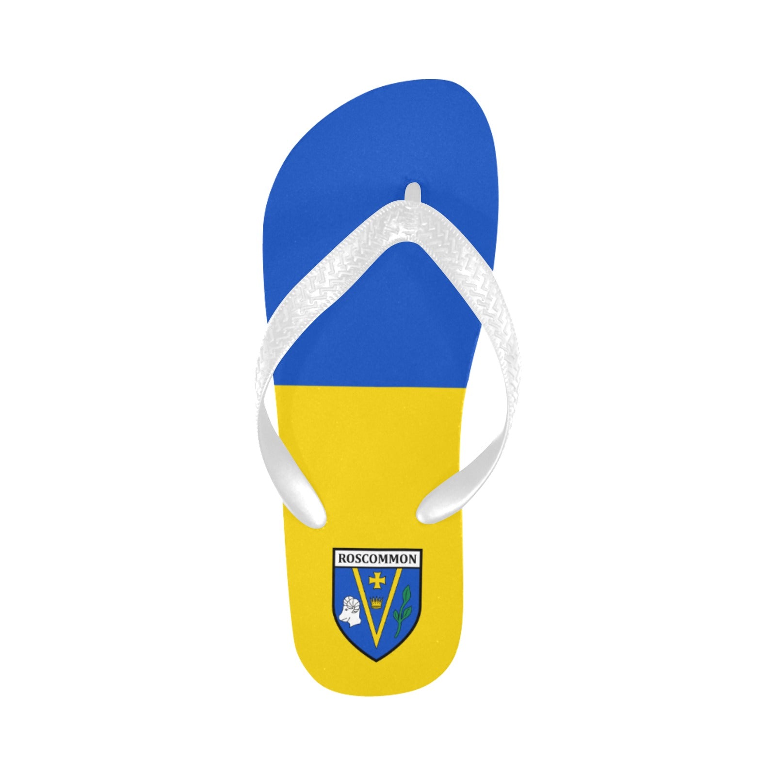 County Roscommon Classic Crest Flip Flops