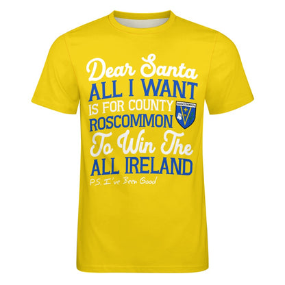 County Roscommon Dear Santa T-Shirt 4XL