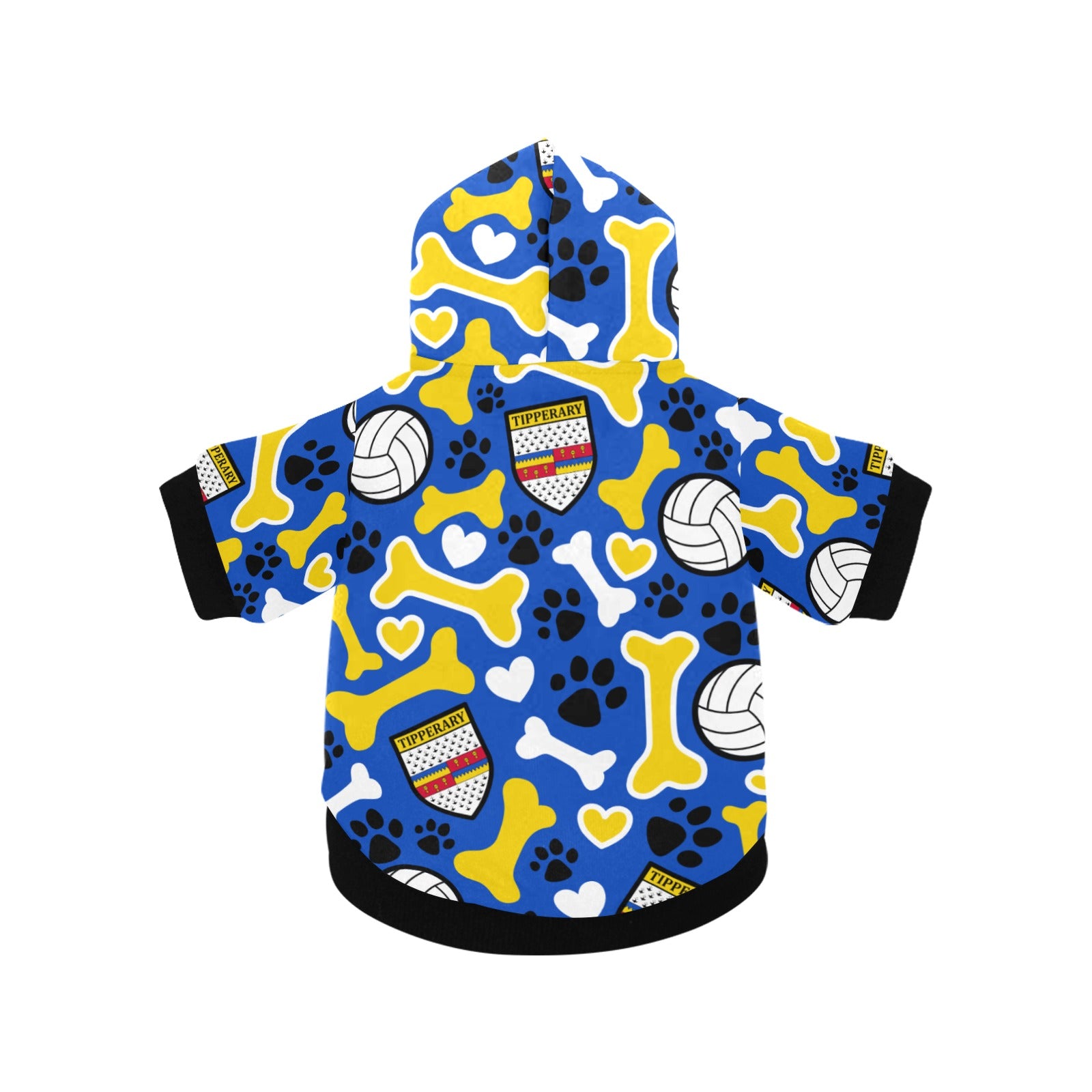 County Tipperary Pooch Pattern Pet Hoodie