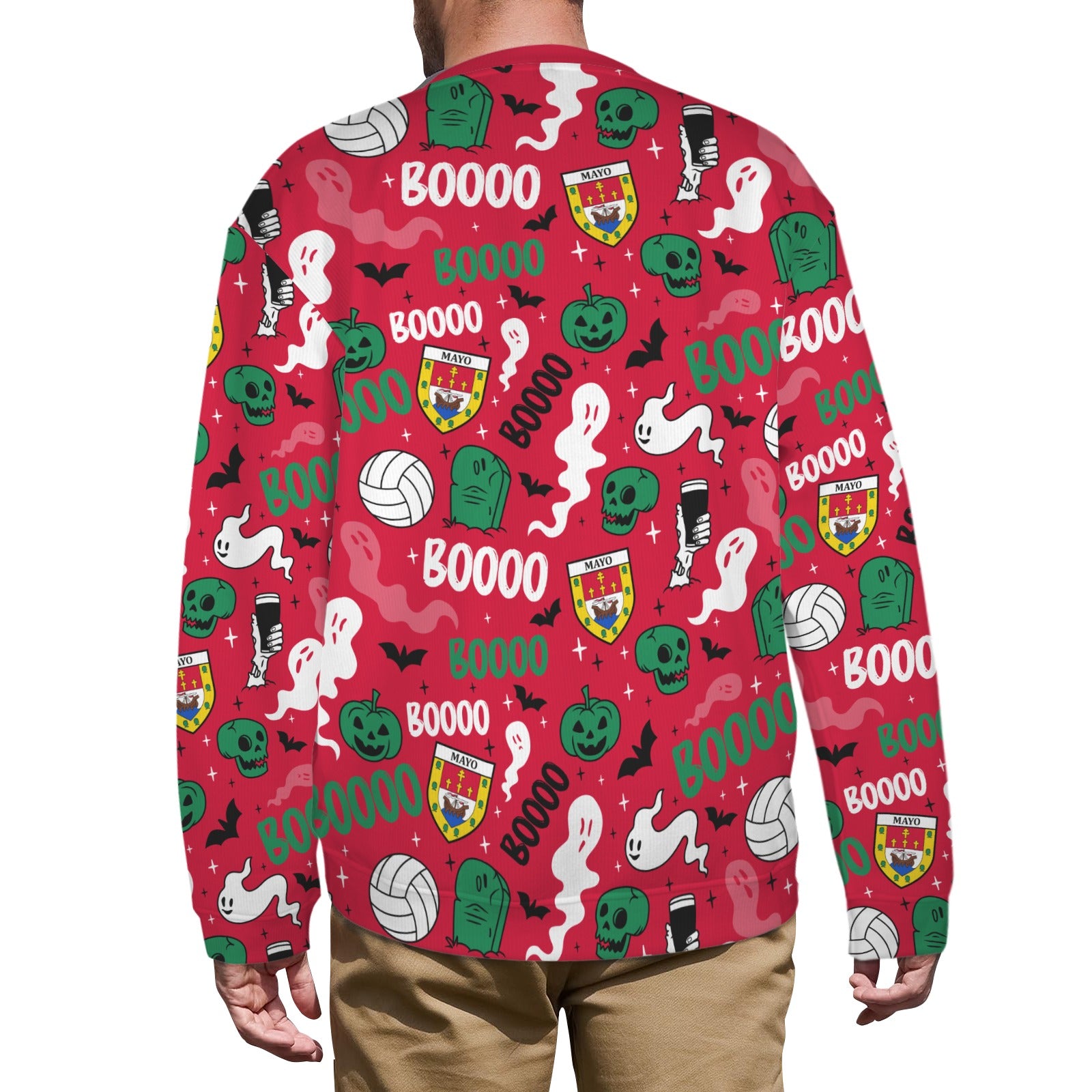 County Mayo Ghostly Halloween Sweater