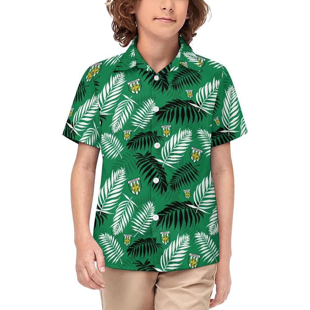 County Limerick Hawaiian Button Up Shirt - Kids