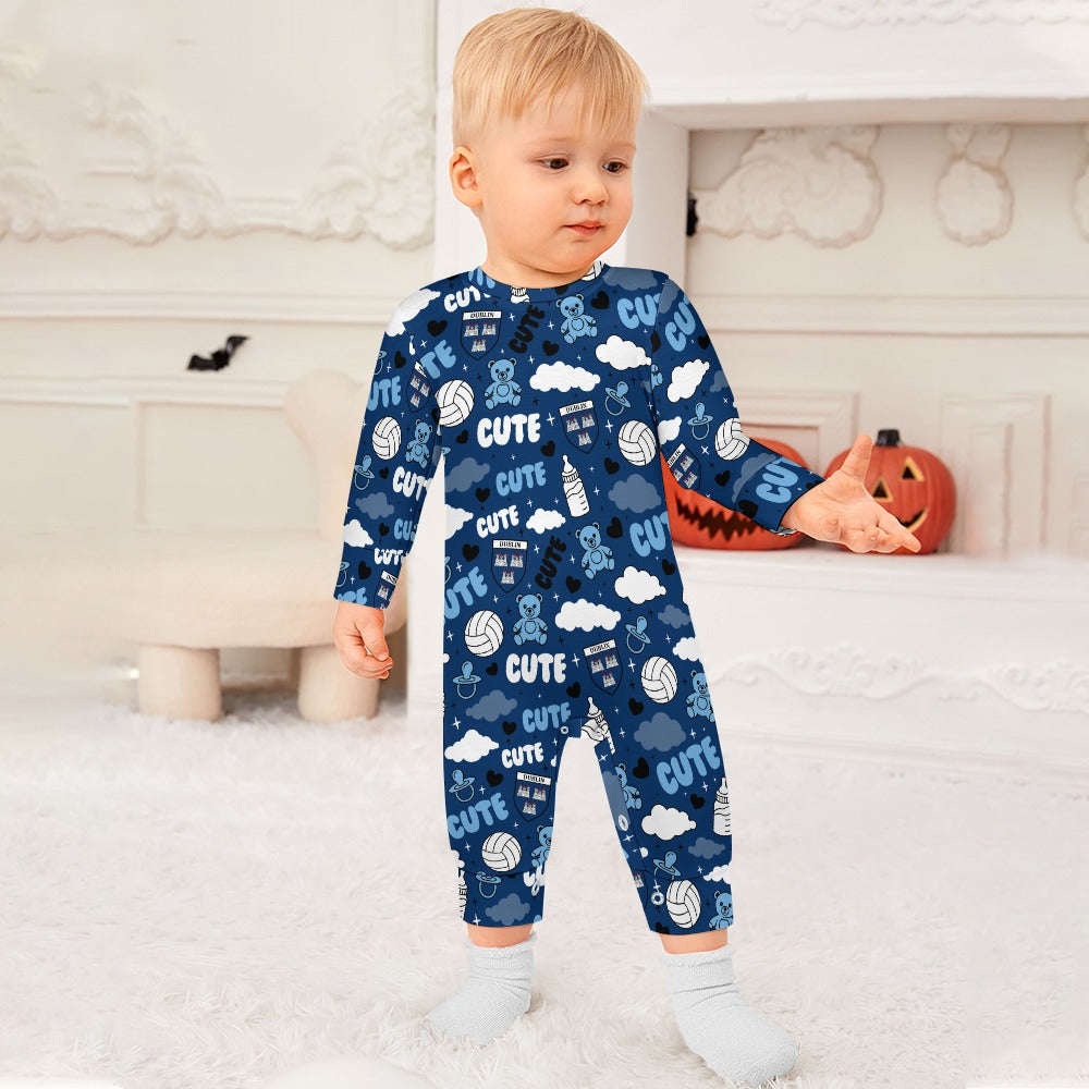 County Dublin Cute Baby Sleepsuit