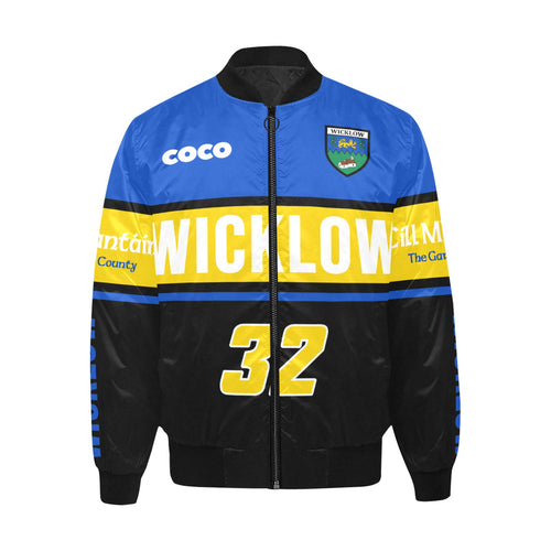 County Wicklow Vintage Quilted Bomber Jacket 5XL