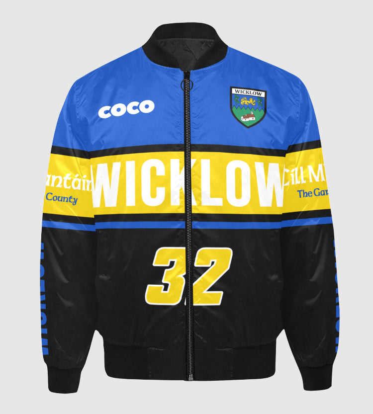 County Wicklow Vintage Quilted Bomber Jacket