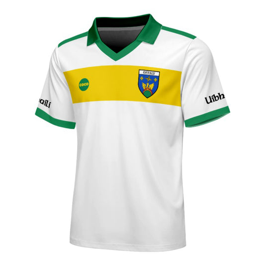 County Offaly Retro Jersey Away - Kids Age 9-10
