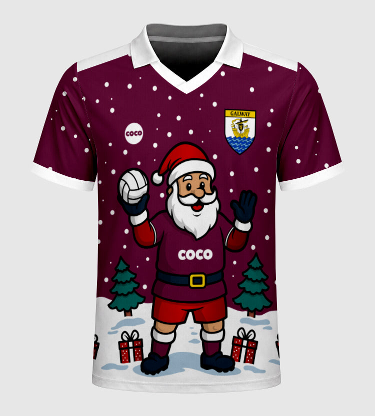 County Galway Christmas Jersey - Kids
