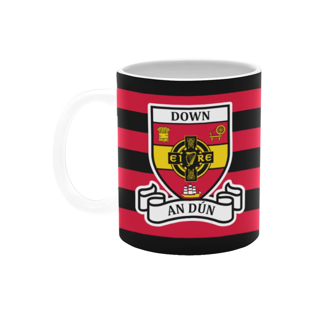 County Down Retro Stripes Mug